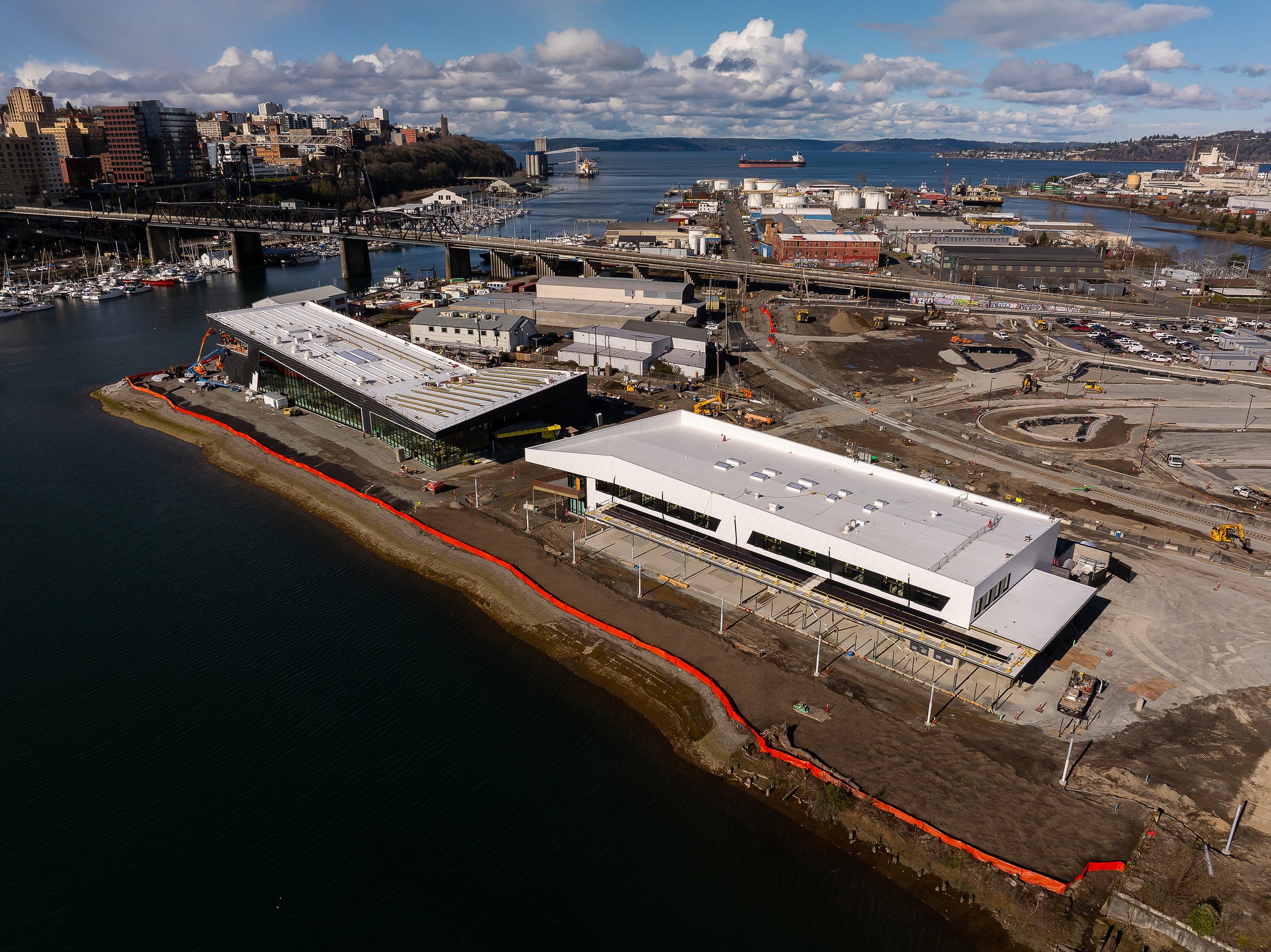 Port of Tacoma Business Center and Maritime Skills Center, WA, Roofing by Wayne's Roofing, Inc.