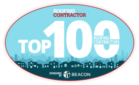 Roofing Contractor Top 100 List logo 2025