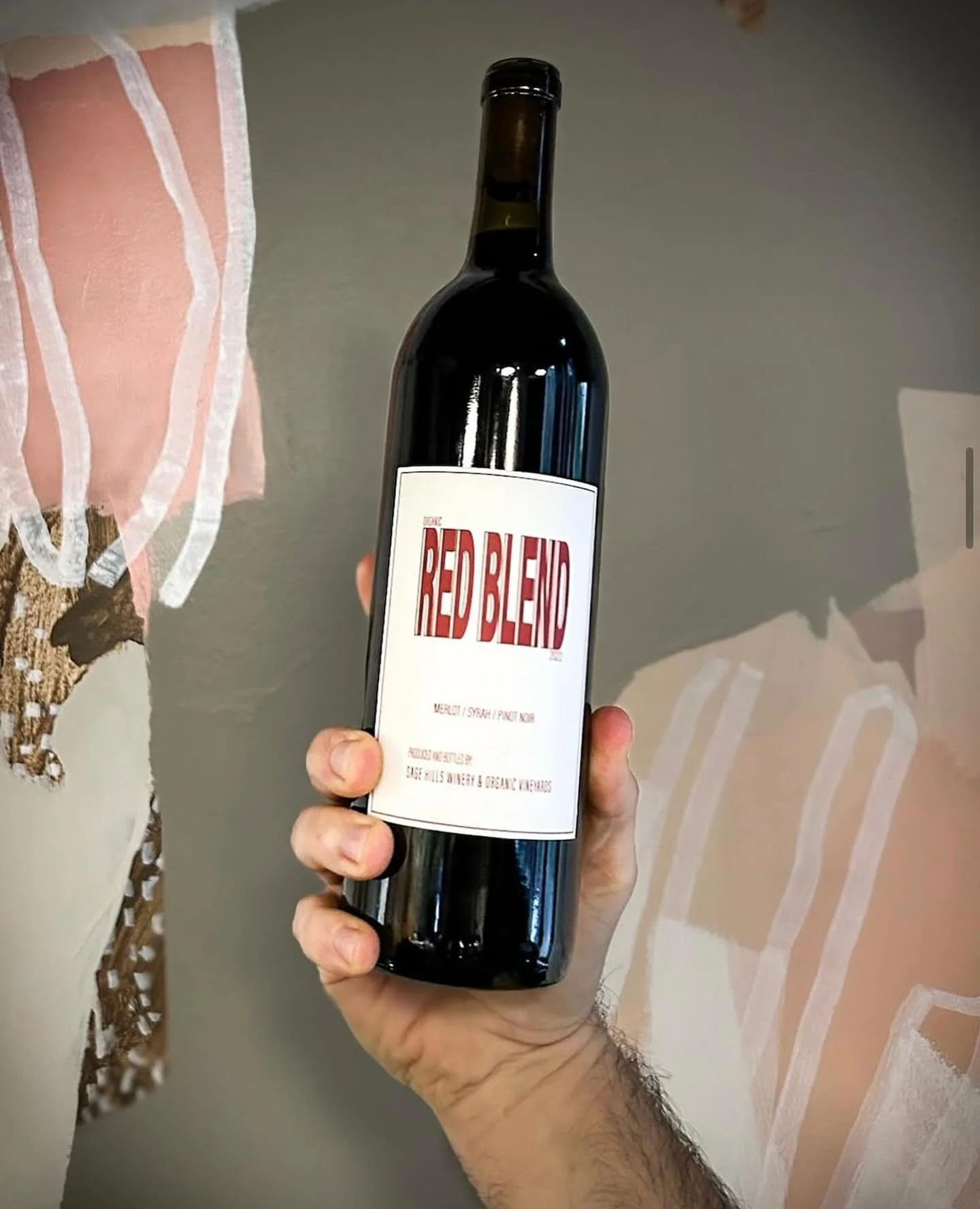 IT&rsquo;S BACK!

Sage Hills 2022 Red Blend 

This fully organic blend features Sage Hills Estate Pinot Noir, Sekhon Family Vineyard Merlot, and Covert Farms Syrah. Separately fermented and aged, with wild fermentation in stainless steel. Aged on lee