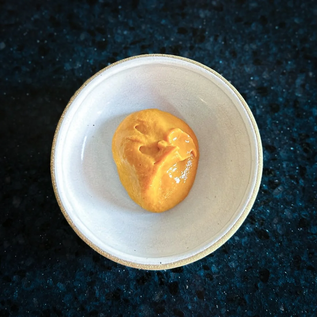 Fermented apricot butter! Pairs well with scallops&hellip;😉

#barbararestaurant #vancouverrestaurant #bcwines #chinatownvancouver #barbaravancouver