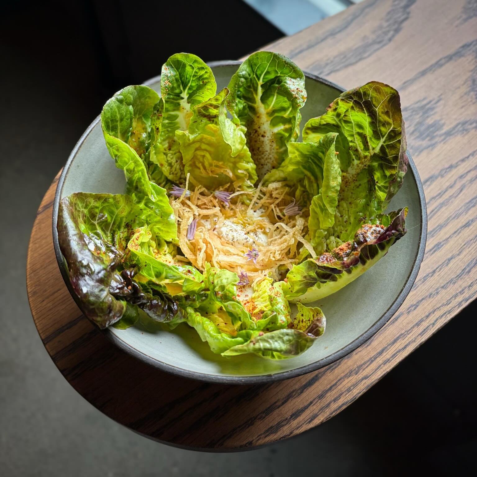 STRACCIATELLA 

Baby gem lettuce, preserved apricot dressing 

#barbararestaurant #vancouverrestaurant #bcwines #chinatownvancouver #barbaravancouver