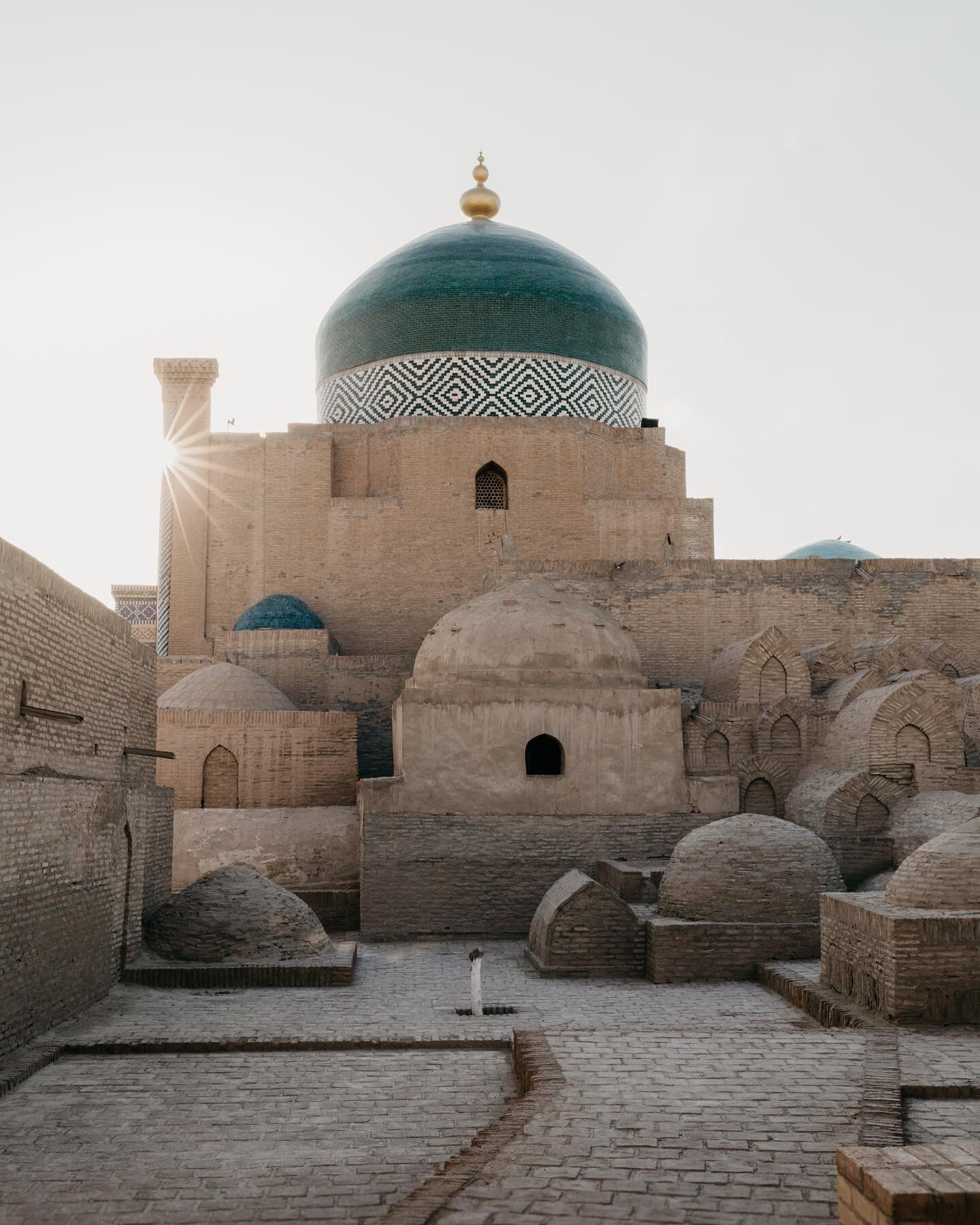 Khiva is an estimated 2500 year old city that was once part of the famous Silk Road. Many century old structures in the walled &ldquo;old city&rdquo; still stand. There are no cars in this part of the city so sometimes you can almost get a feeling of