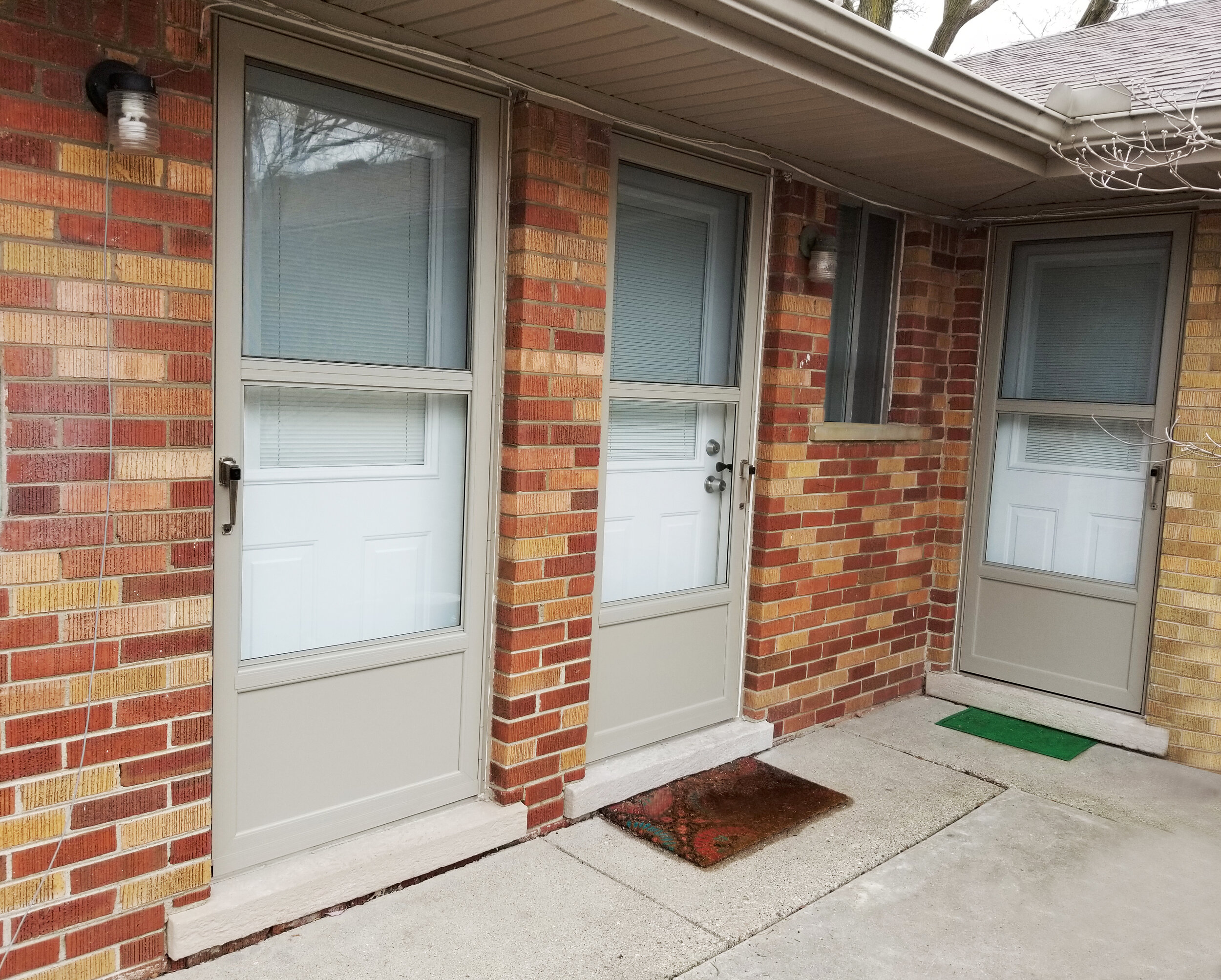 Custom Storm Doors Installed Fox Aluminum Royal Oak MI