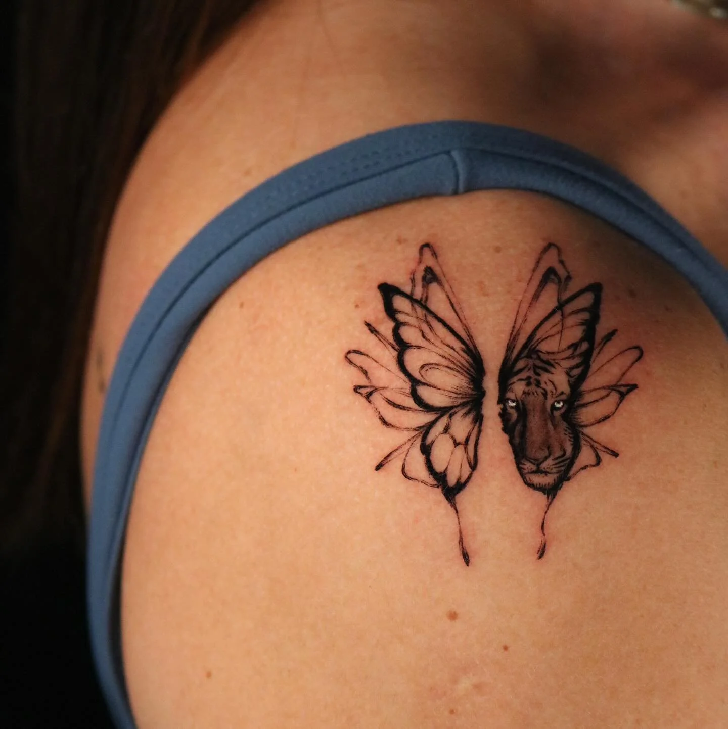 Tattoo based on a design my client loved. Tweaked it a little and added my own linework touch.
Always down to bring someone&rsquo;s vision to life!
✍️🖤