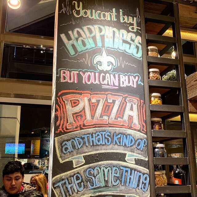 Pizza and happiness go hand in hand. #pizza #happiness #life