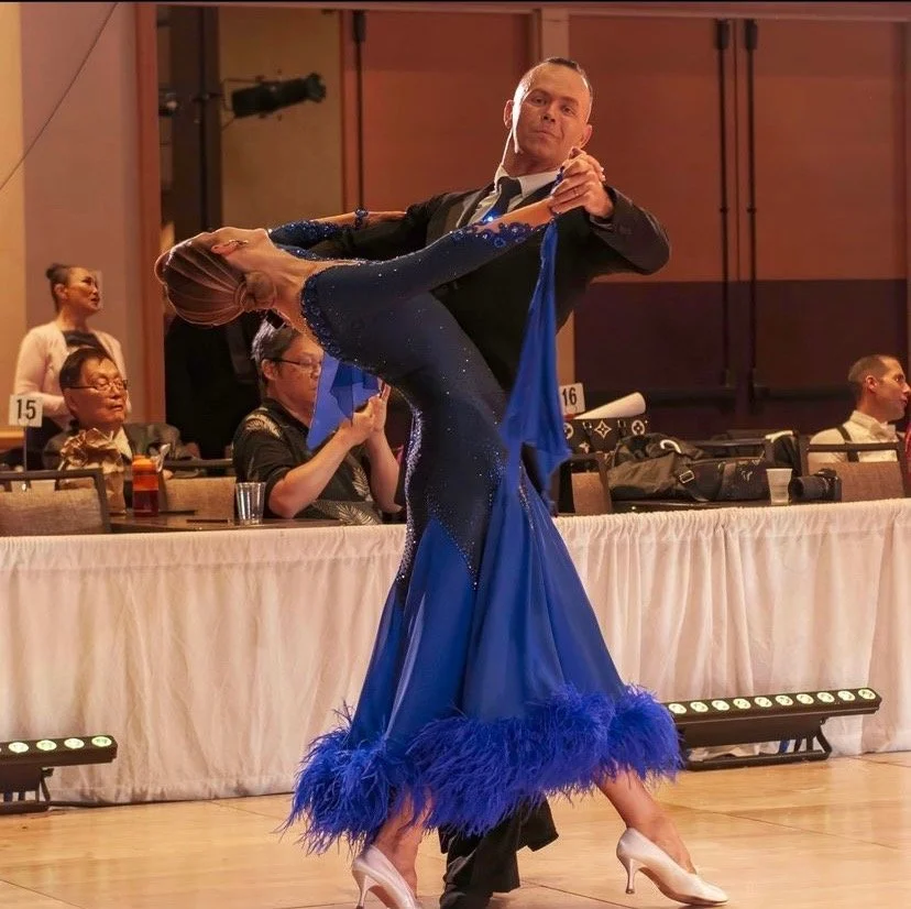 Jana and Ruslan at the Holiday Classic