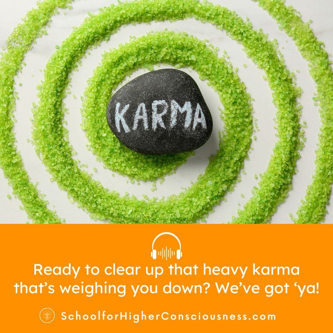 Ready to release the weight of your past and step into your highest potential? We&rsquo;ve got you covered with our newest energetic healing audio: Core Karmic Issues. 

It takes you on a deep dive into one core karmic issue that's been holding you b