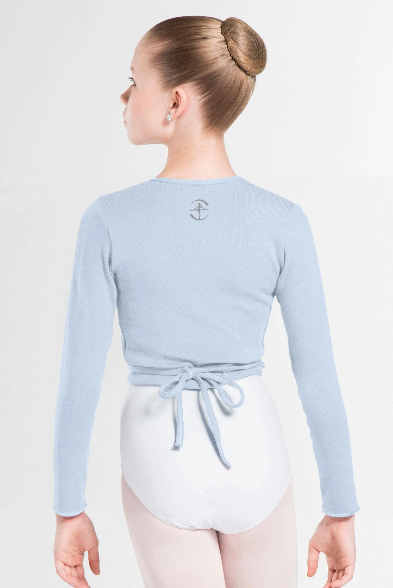 Wear Moi Carmen Wrap Sweater - Sky 
