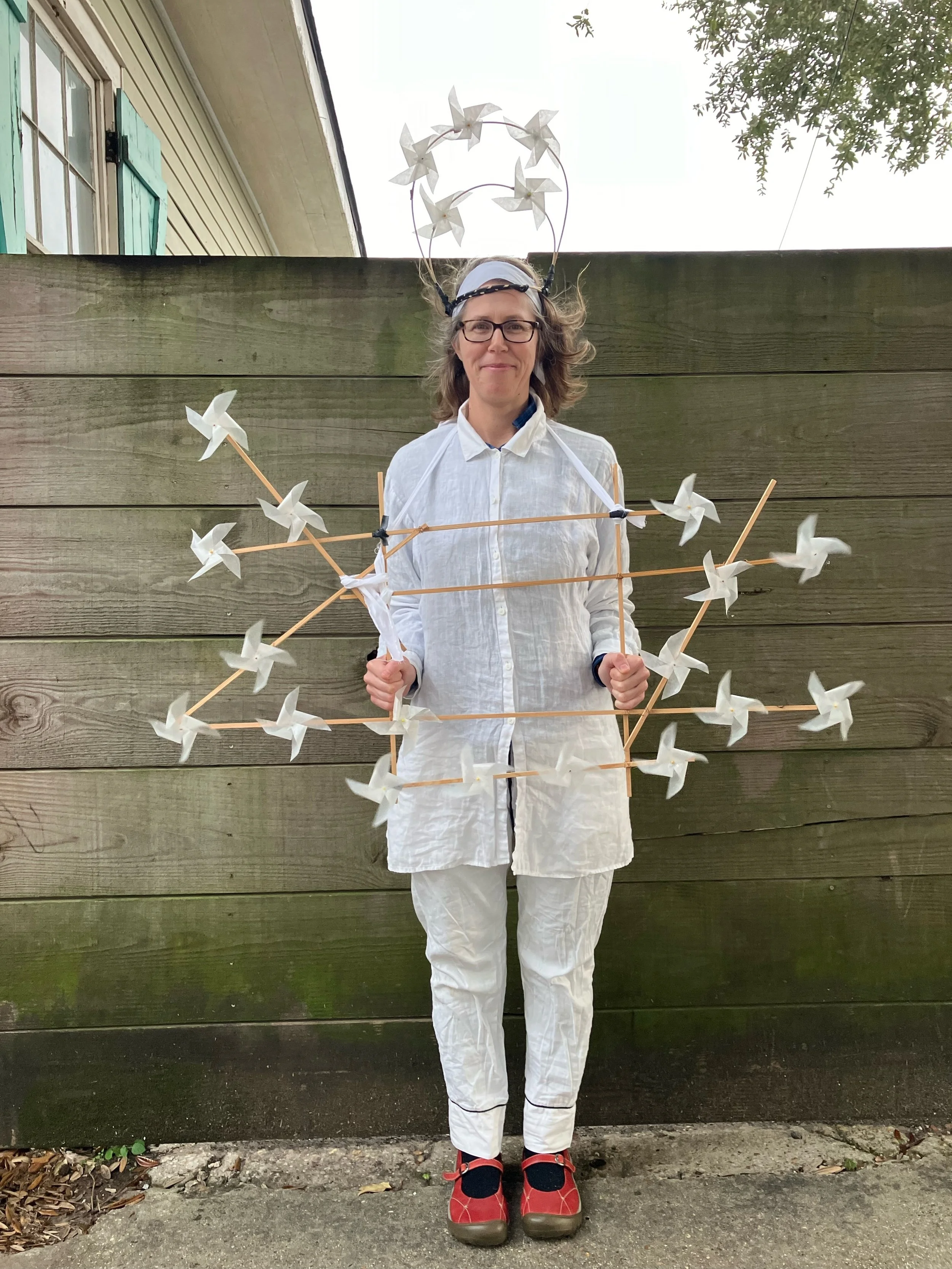winter solstice pinwheels
