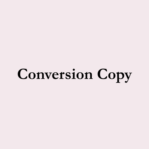 Conversion Copy