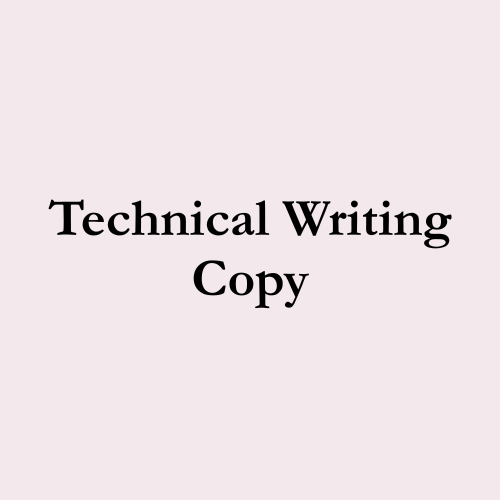 Technical Writing