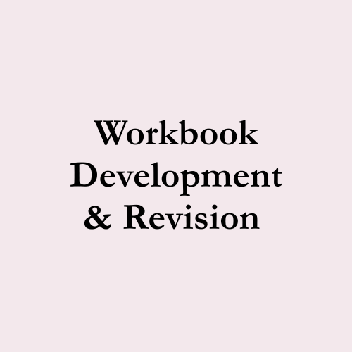 Workbook Development and Revision
