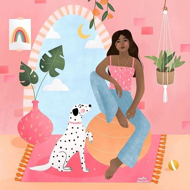 It is possible to be disappointed with the world and still have a perfect day. What does your perfect day look like? If it&rsquo;s not today, I hope you have one soon. 💕☀️⠀
&bull;⠀
&bull;⠀
&bull;⠀
&bull;⠀
&bull;⠀
🎨 by @millie.illustrates⠀
&bull;⠀
&