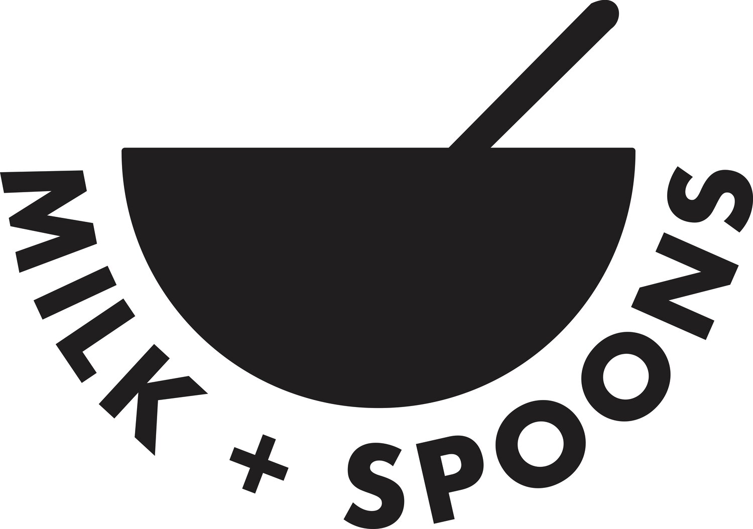 MILK + SPOONS