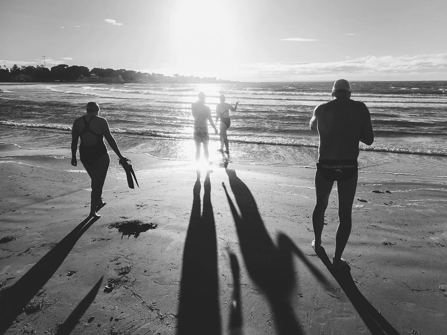 Our windy weather has brought some swell to not just the coast, but the bay as well. While a swim in flat water is nice and relaxing, you really know you&rsquo;re alive when you are getting tossed around in the spin cycle.