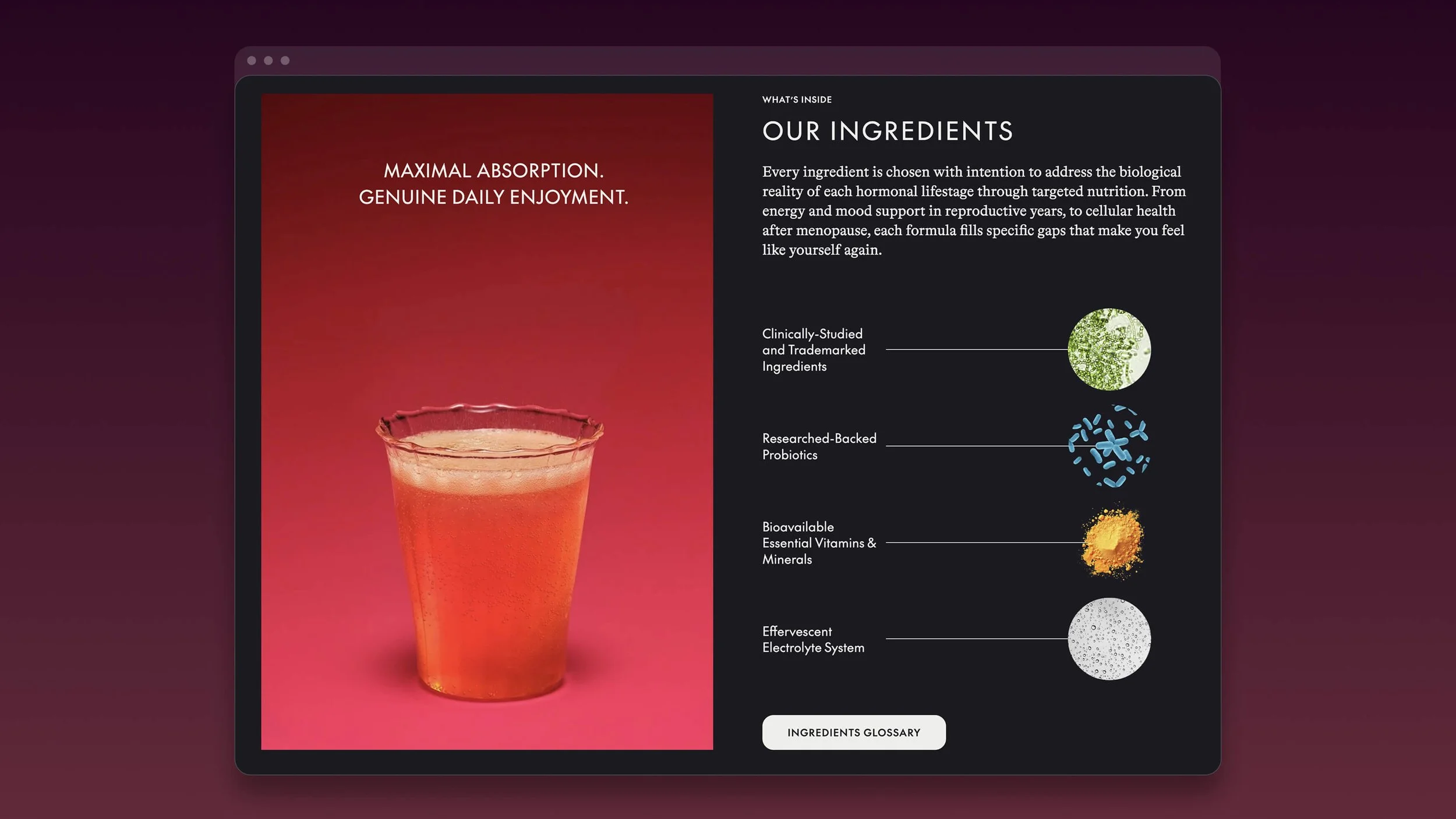 Biologica Website Design