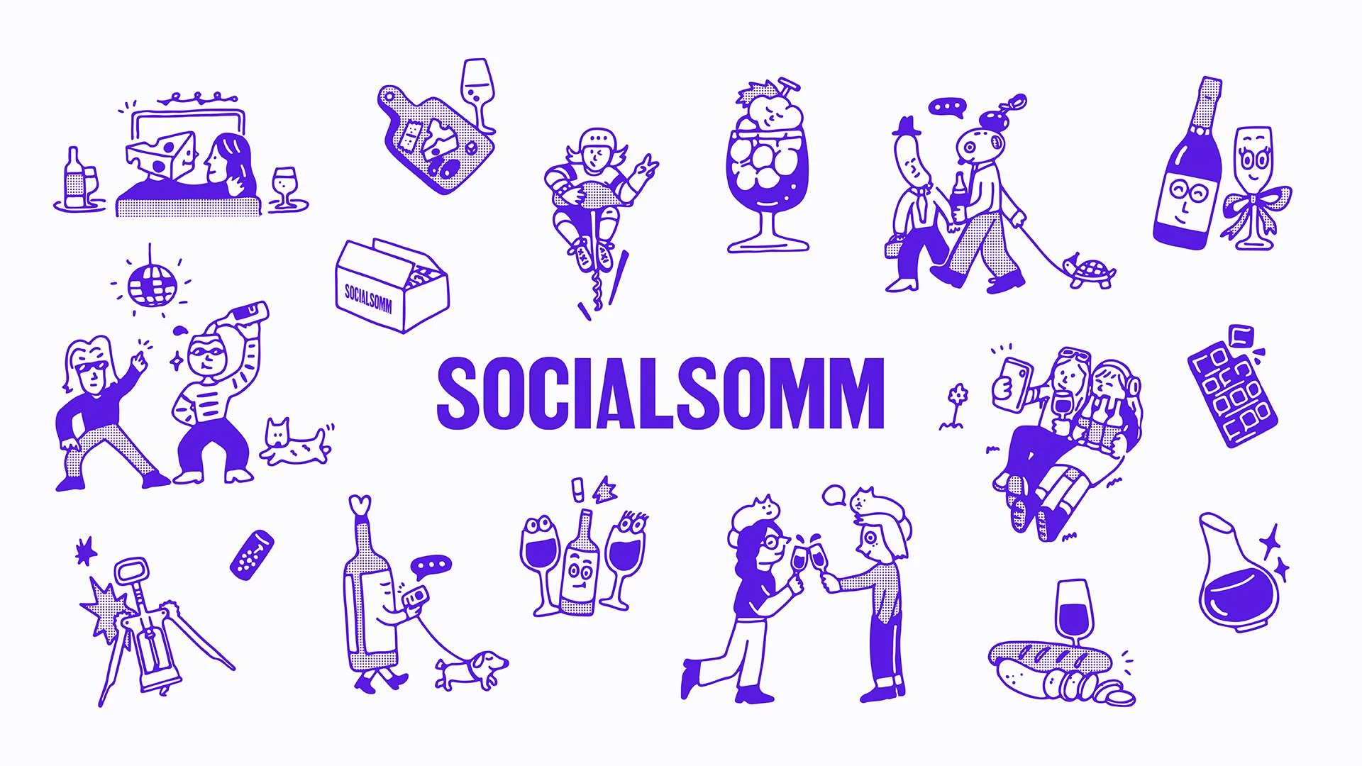 SocialSomm Illustrations