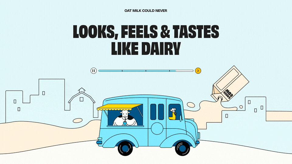 Bored Cow<br>Website Animations