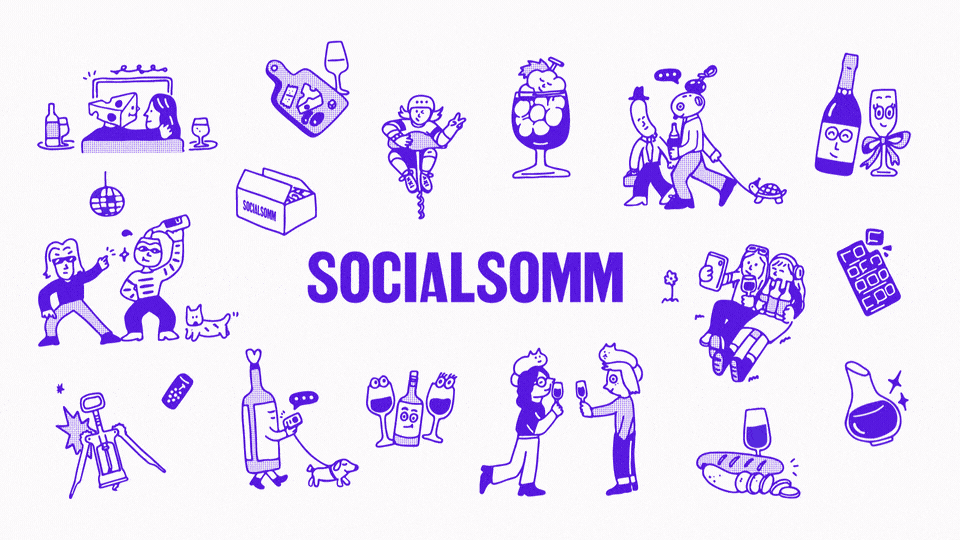 SocialSomm Illustrations and Animations