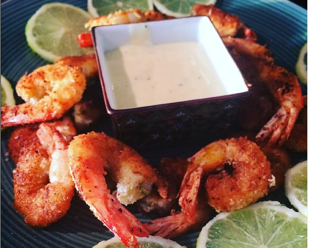 Paleo Coconut Lime Prawns