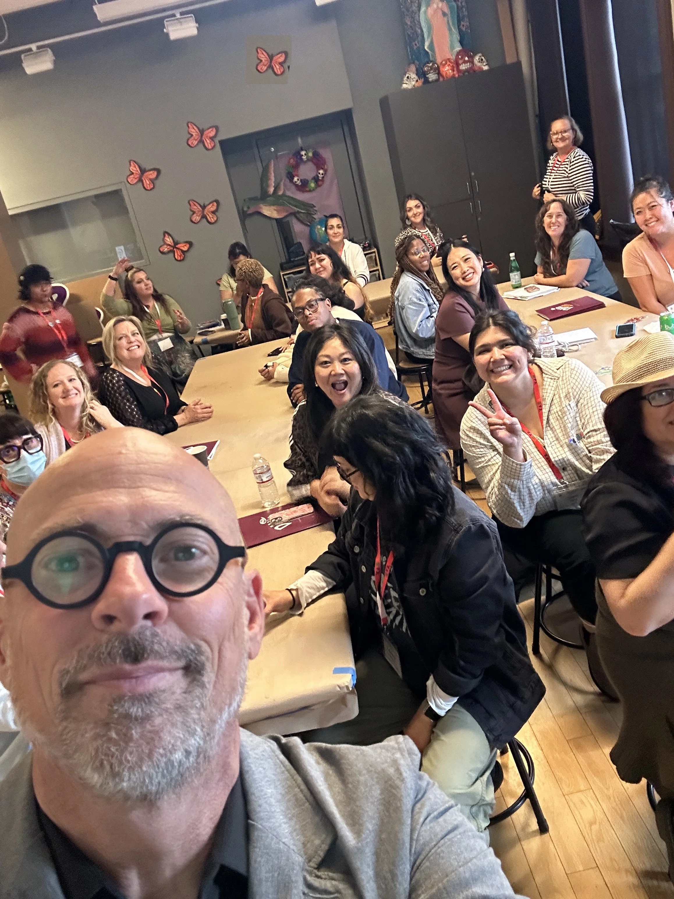 Speaking to the Art Ed ColLab @California State University 