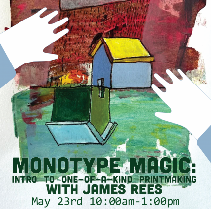 Monotype Magic: Intro to One-of-a-Kind Printmaking&nbsp;