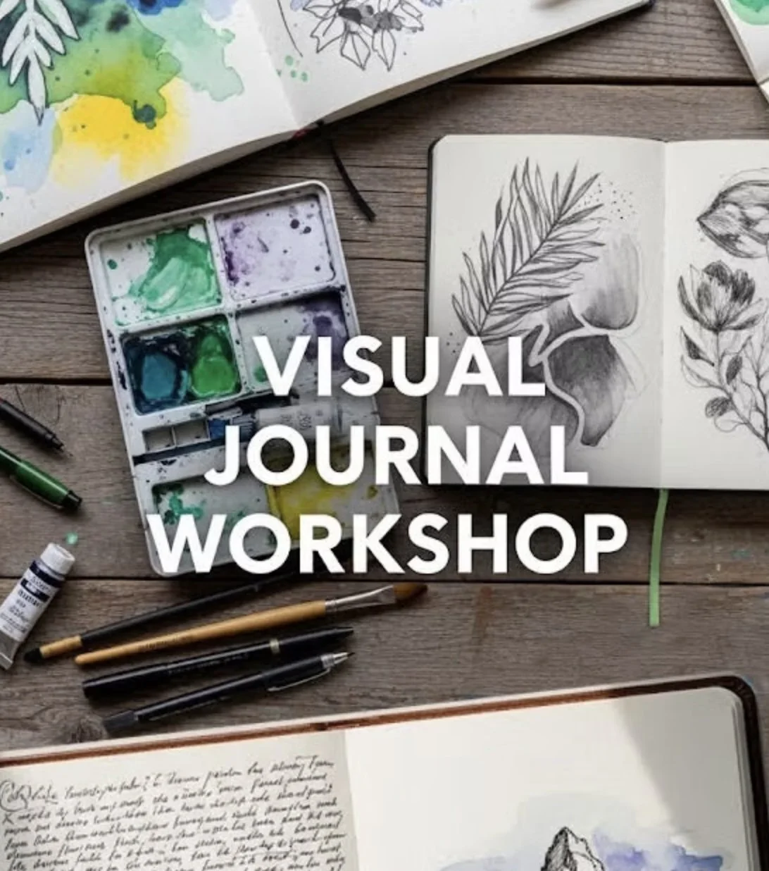 Visual Journaling Workshop with James Rees &amp; Lisa Valentine Clark