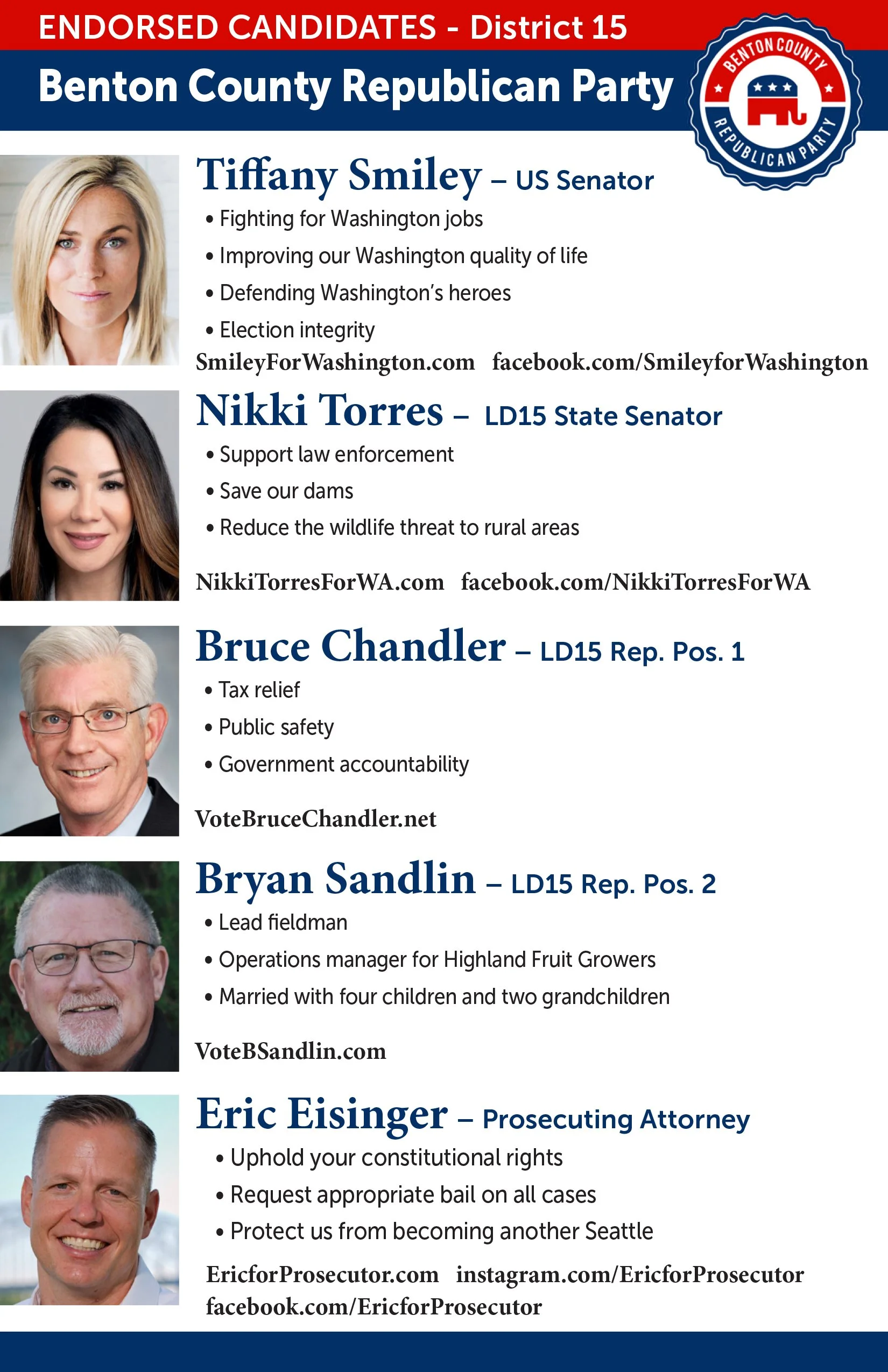 Benton County Republican Party Washington