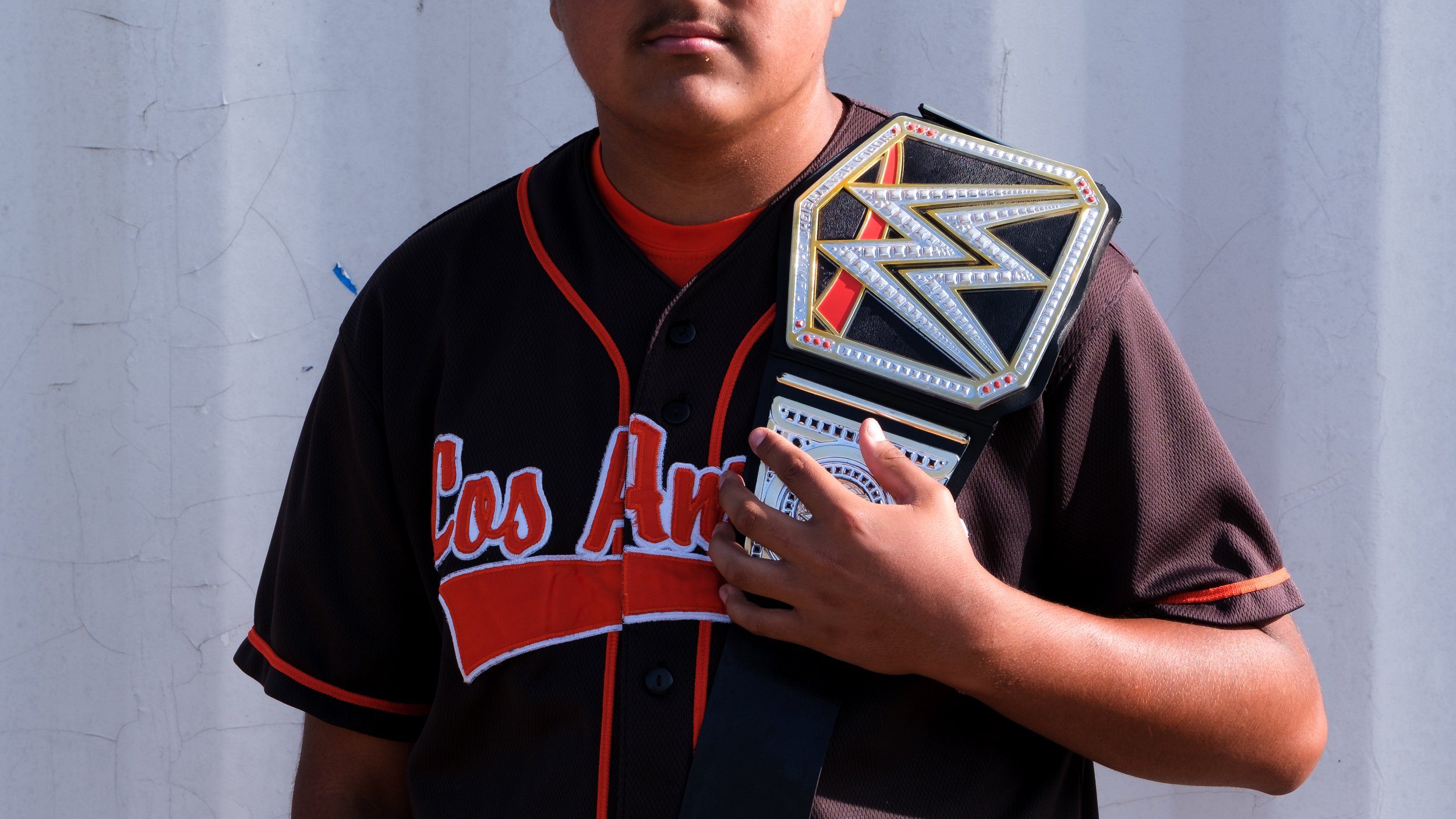 Freshman third baseman Steven Esteves received the WWE championship belt that’s presented to the player of the game at the end of each competitive outing for Los Amigos. The belt stems from head coach Aaron Pines’ love for WWE as Pines has been a fan