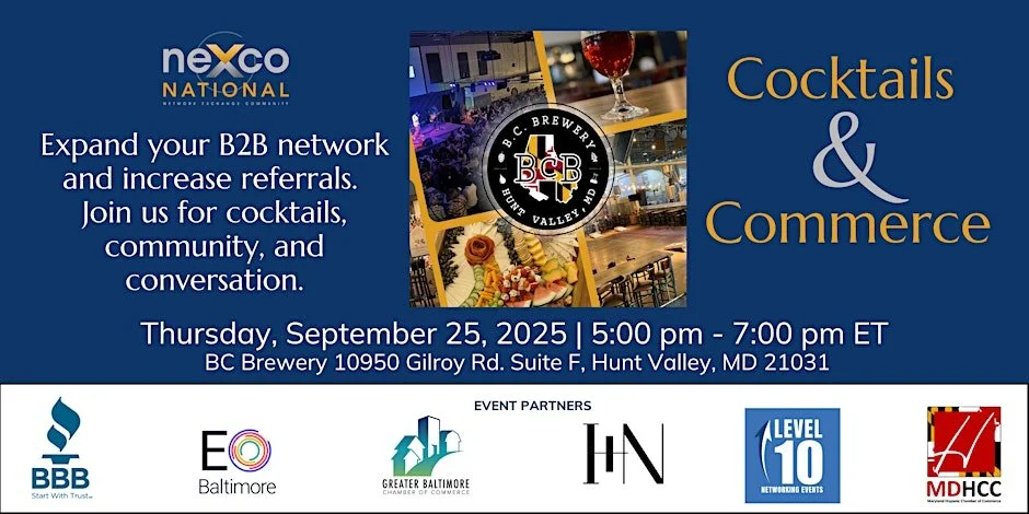 Cocktails & Commerce Multi Association Networking