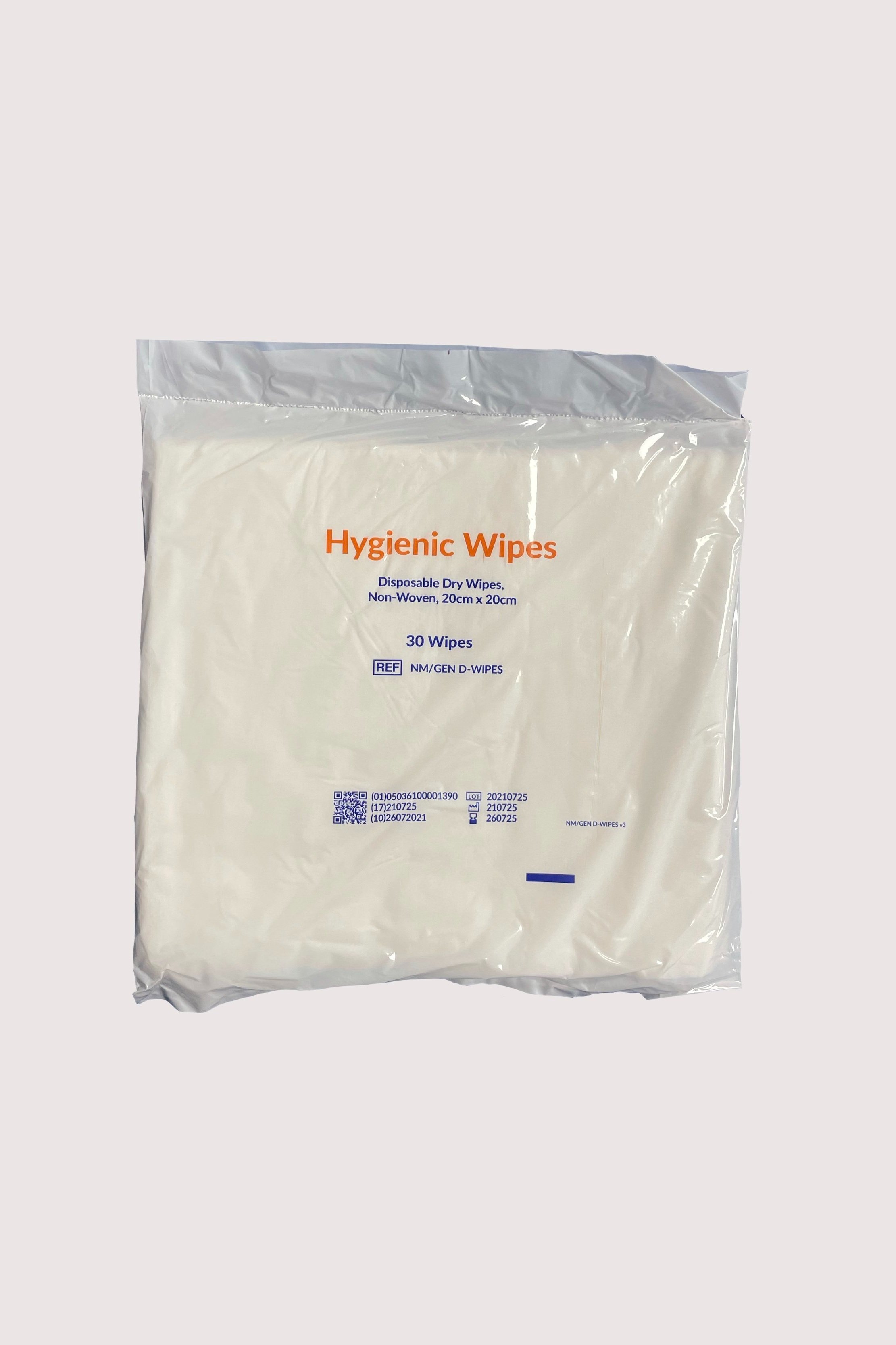 Ostomy Accessories Disposable Dry Wipes — White Rose Collection