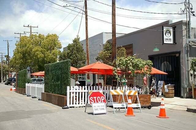 @lamadogtaproom and @thenooksb are expanding! Come and sit on their new shady patio and practice social distancing the fun way.