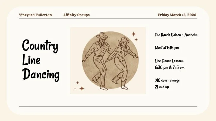 Country Line Dancing Affinity Group