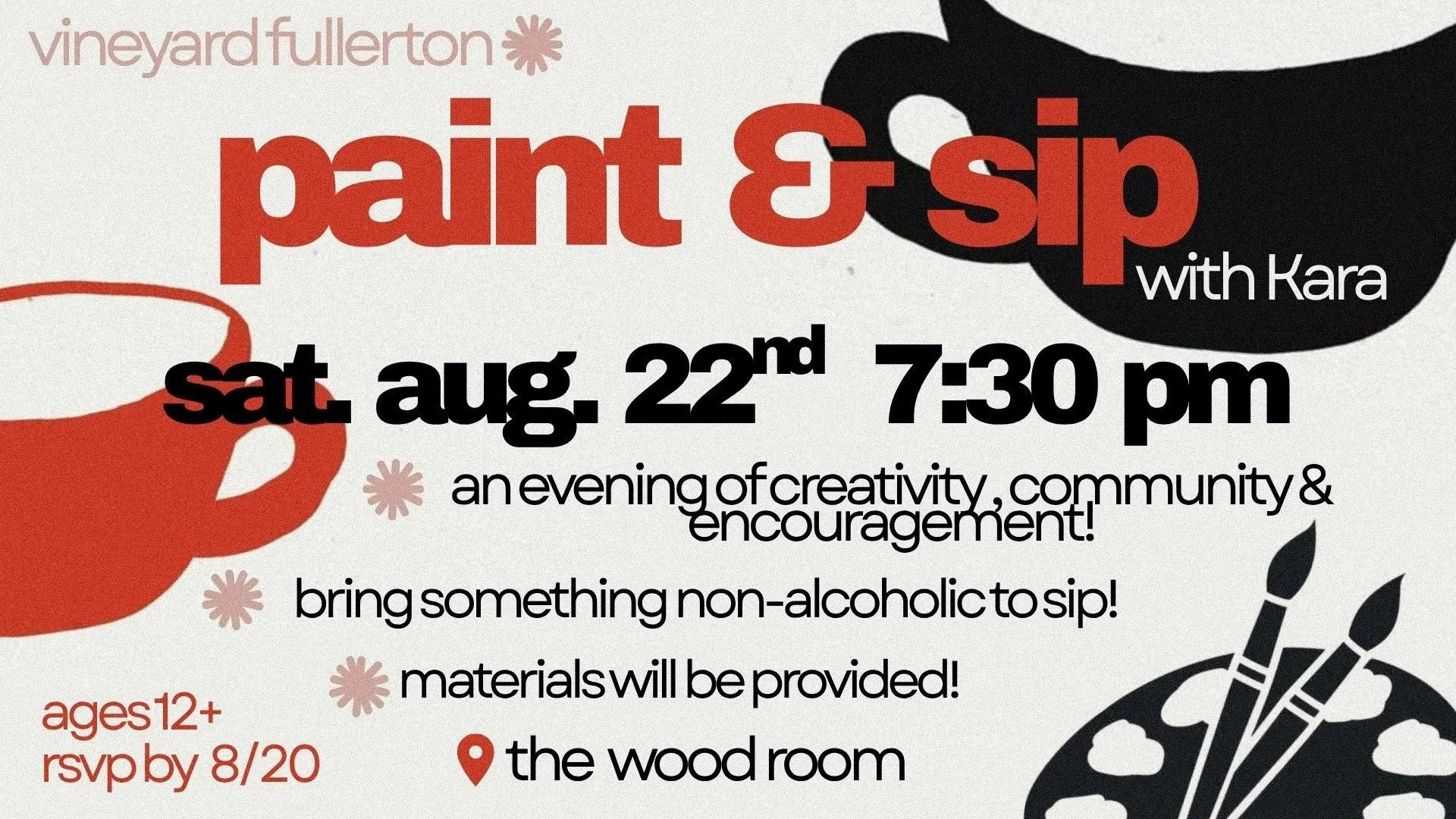Paint &amp; Sip with Kara