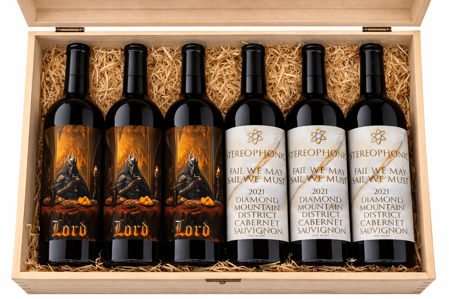 BD17 - Mixed Diamond Mountain Cabernet Vertical 6pk