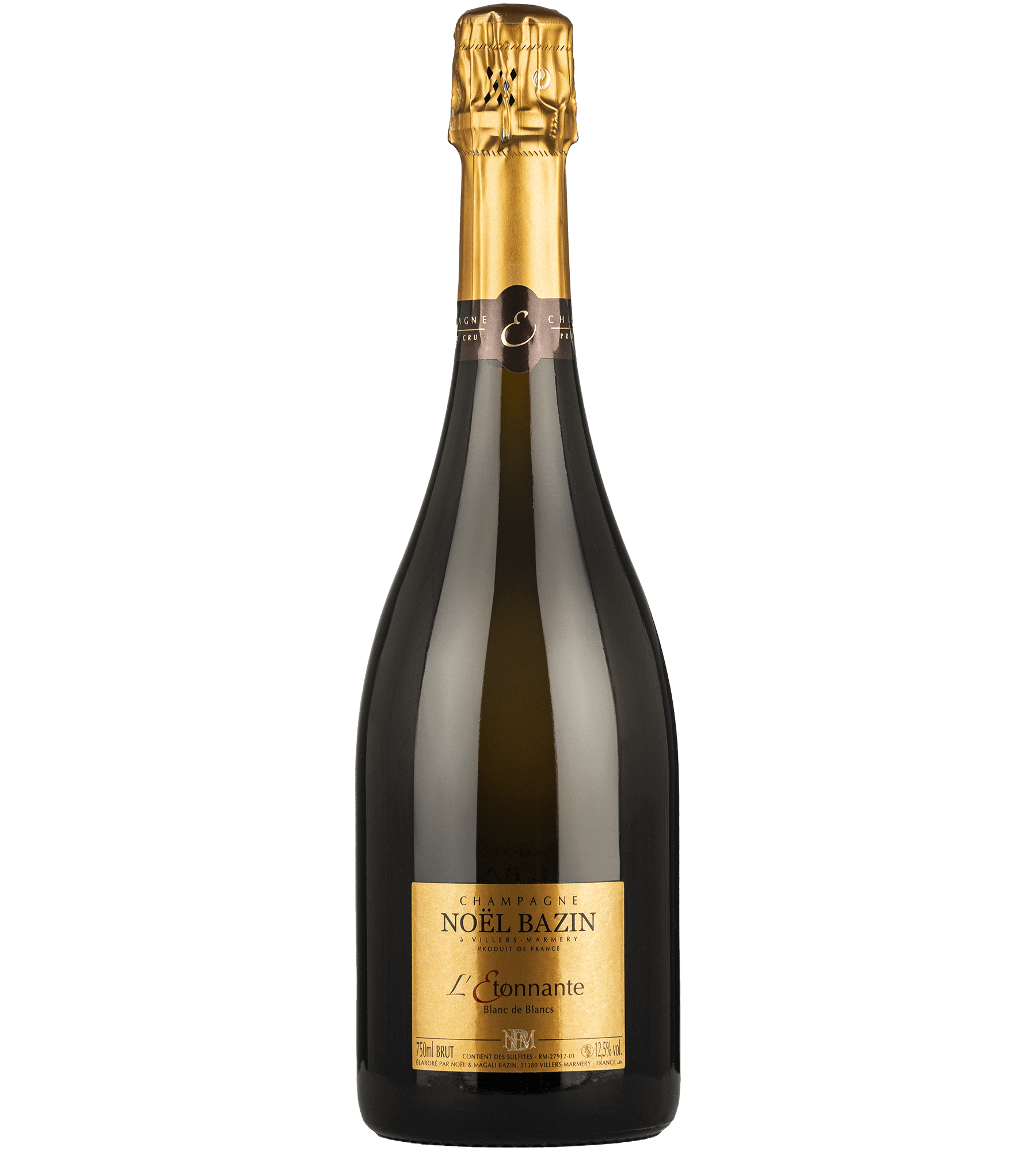 2016 Noel Bazin Blanc de Blancs L'Etonnante