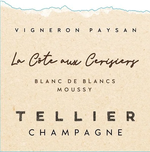 Champagne Tellier 2020 La Côte aux Cerisiers, Champagne, Blanc de Blancs