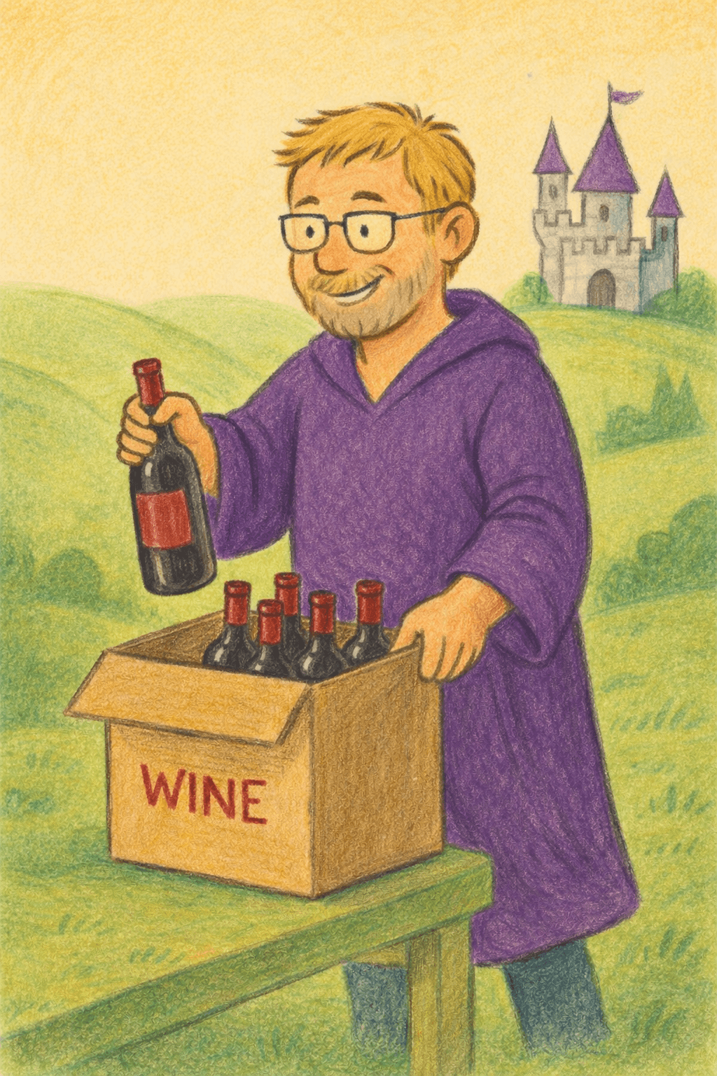 Wine Explorer's Club - Potion Collector's Choice Mystery SIX PACK - Jason Take the Wheel!