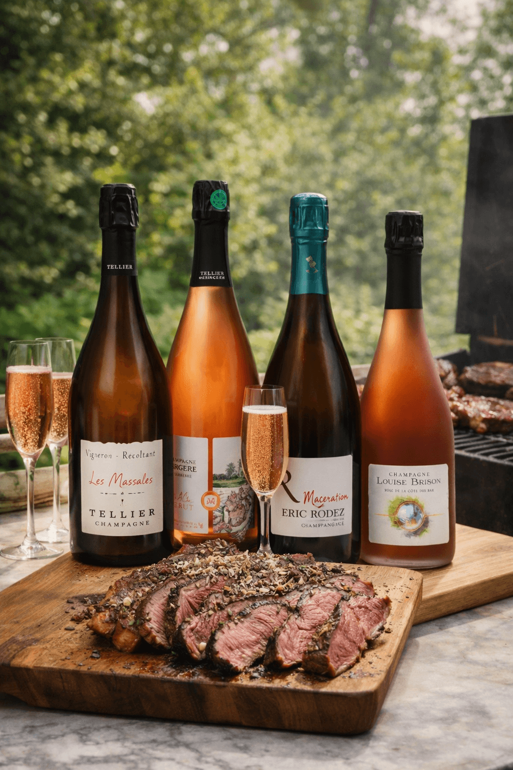 Wine Explorer's Club - Rose Champagne 4pk Sampler