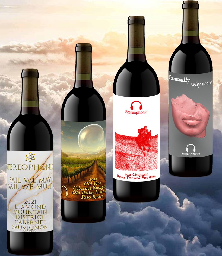 2021 Vintage Sampler - "The Golden 21's" 4pk - Cabernet, Carignane, Red Blend