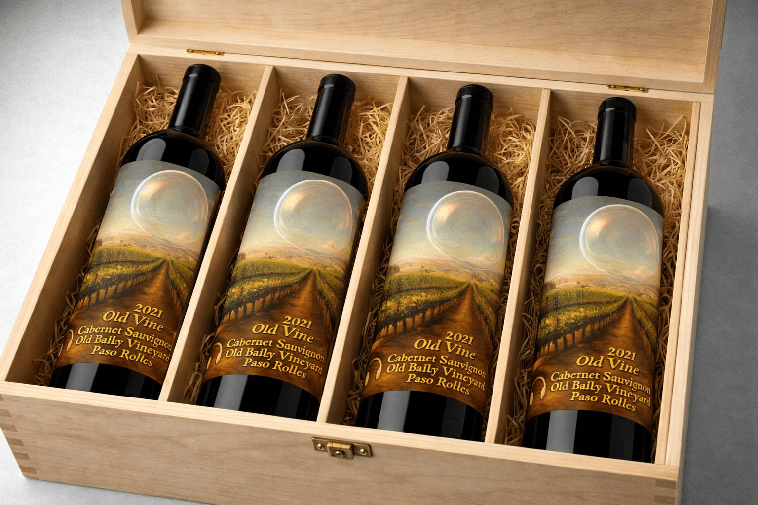 BD17 - 2021 To Here Knows When Old Vine Cabernet Sauvignon 4pk