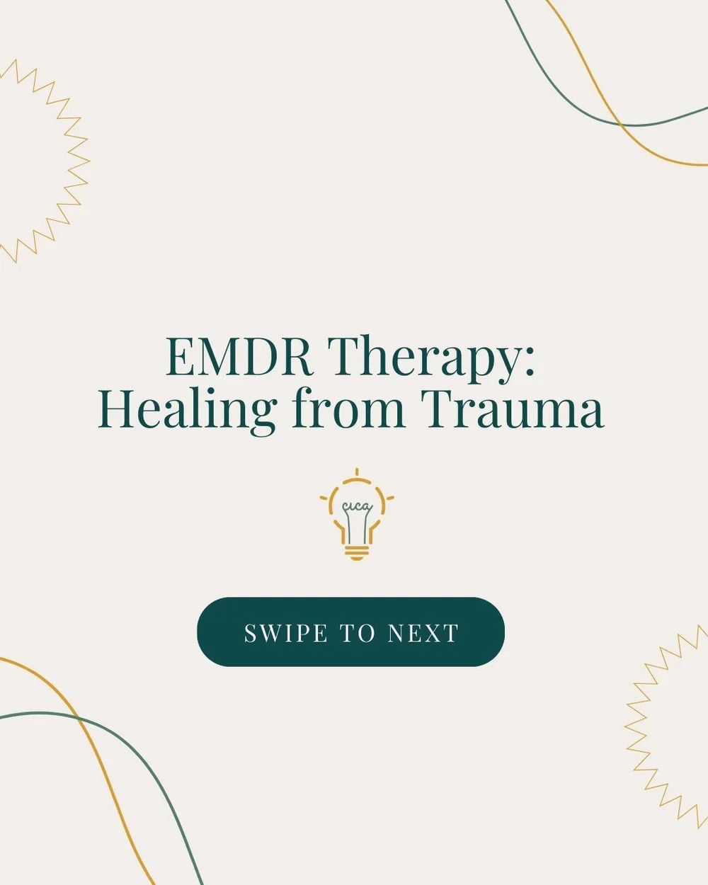 EMDR therapy helps individuals process and heal from traumatic experiences. By addressing how memories are stored in the brain, EMDR can reduce distress and support long-term recovery. 💚

At CICA, our clinicians are specially trained in EMDR and pro