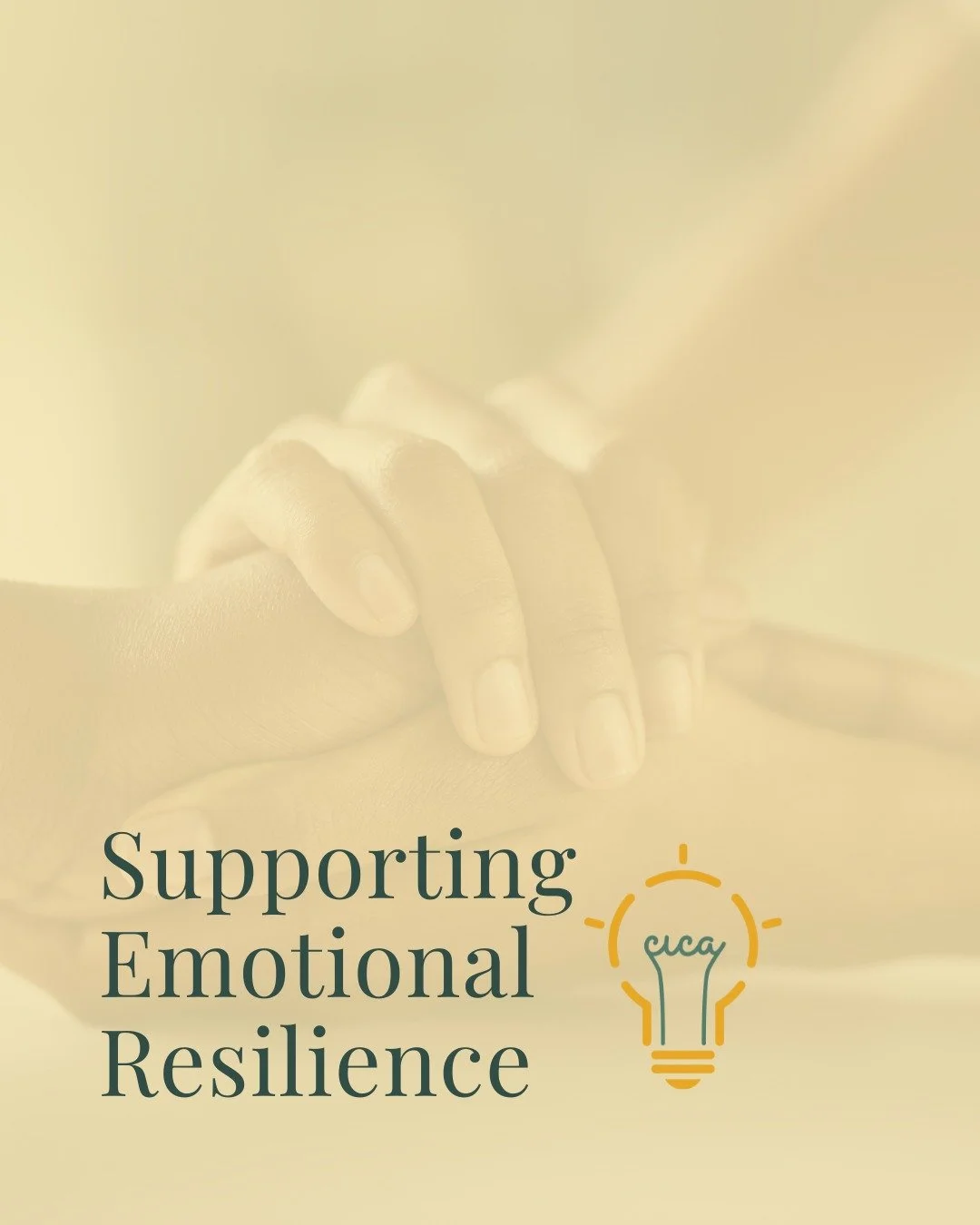 Life can throw unexpected challenges our way. Building emotional resilience doesn&rsquo;t mean facing everything alone, it means learning to navigate stress, process emotions, and seek support when needed. 

At CICA, we&rsquo;re here to help you stre
