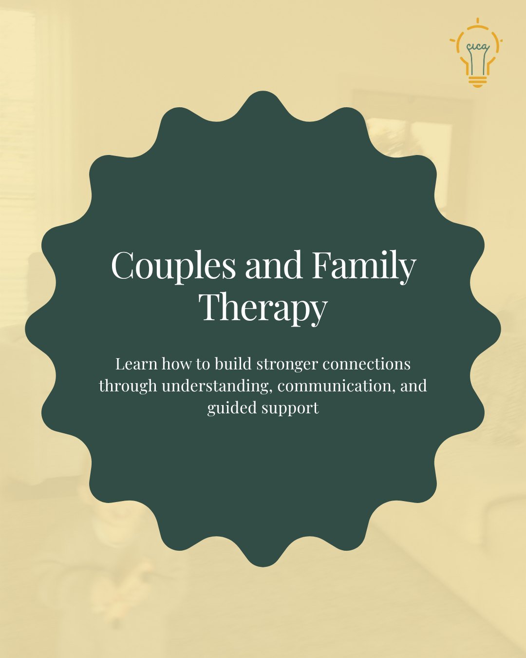 Strong relationships are built, not automatic. Therapy helps improve communication, navigate conflict, and deepen connection 💚 It provides a safe space to explore patterns, understand each other&rsquo;s perspectives, and strengthen emotional bonds o