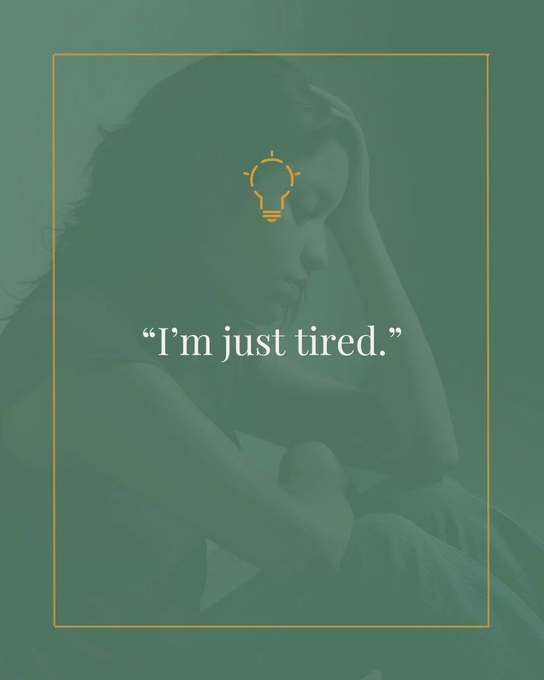 Sometimes we say that and keep going.

If something has felt off for a while, it&rsquo;s okay to slow down long enough to look at it.

📞 988 for immediate crisis support.

#DepressionAwareness #CICABoston #MentalHealthAwarenessMonth #BostonTherapy
