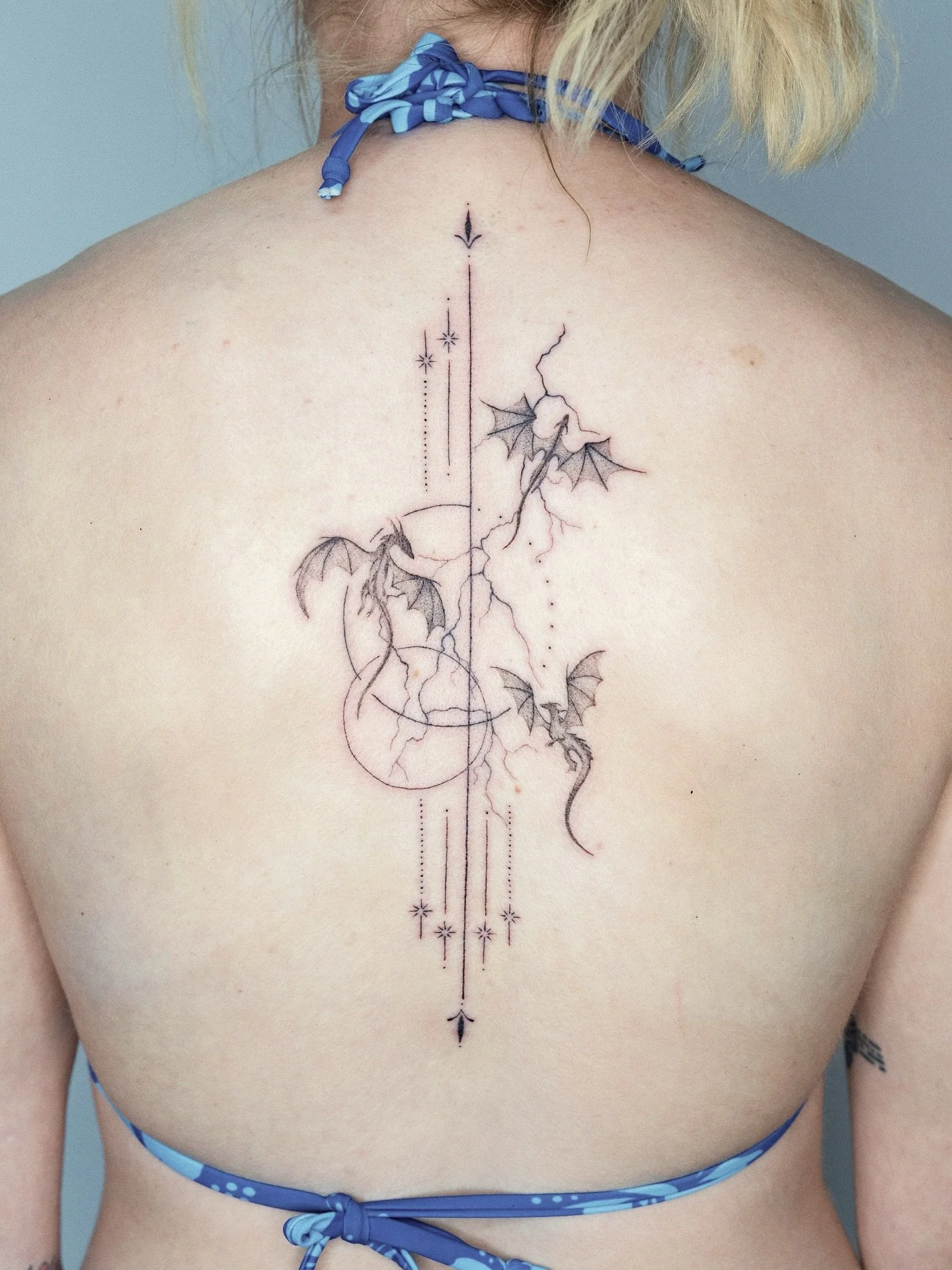 Dragons 🐉 

Made at @spicyinkofficial 

#stenatatts