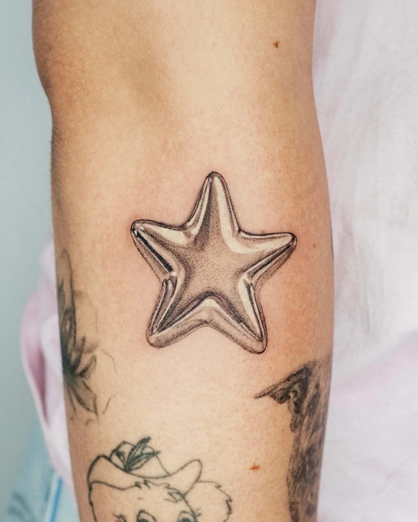 Chrome star for a lady legend 💫 

#stenatatts