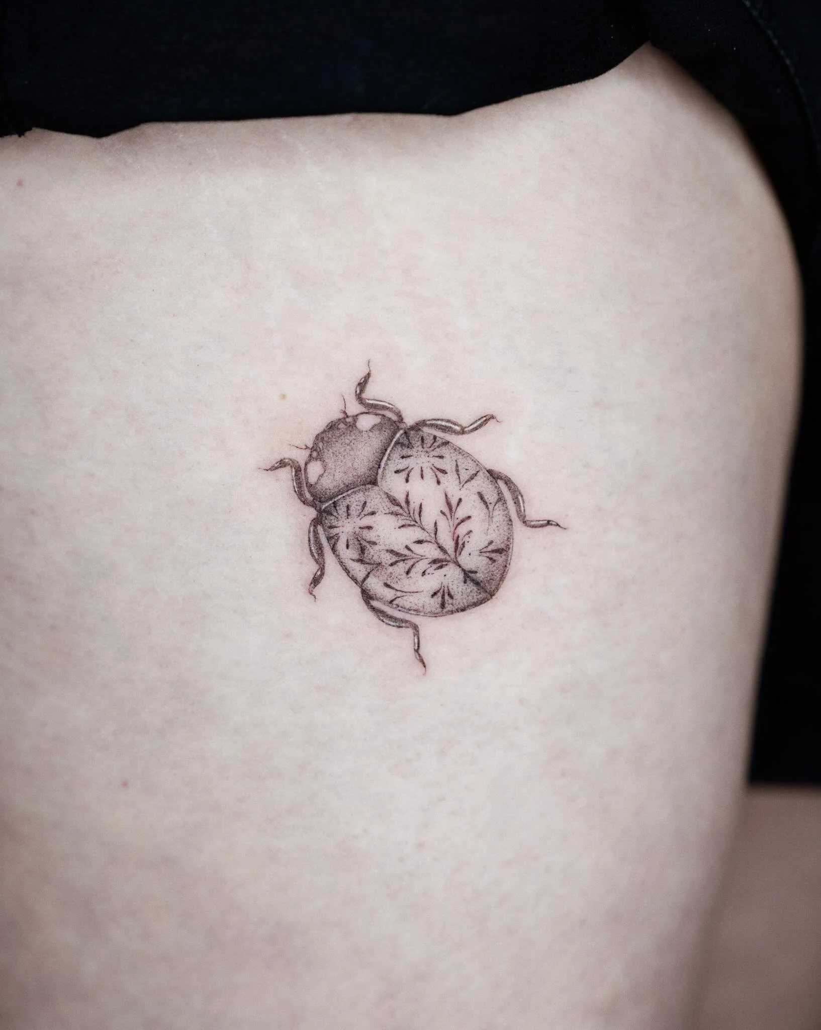 Ornamental lady beetle 🐞 

Made at @spicyinkofficial 

#stenatatts