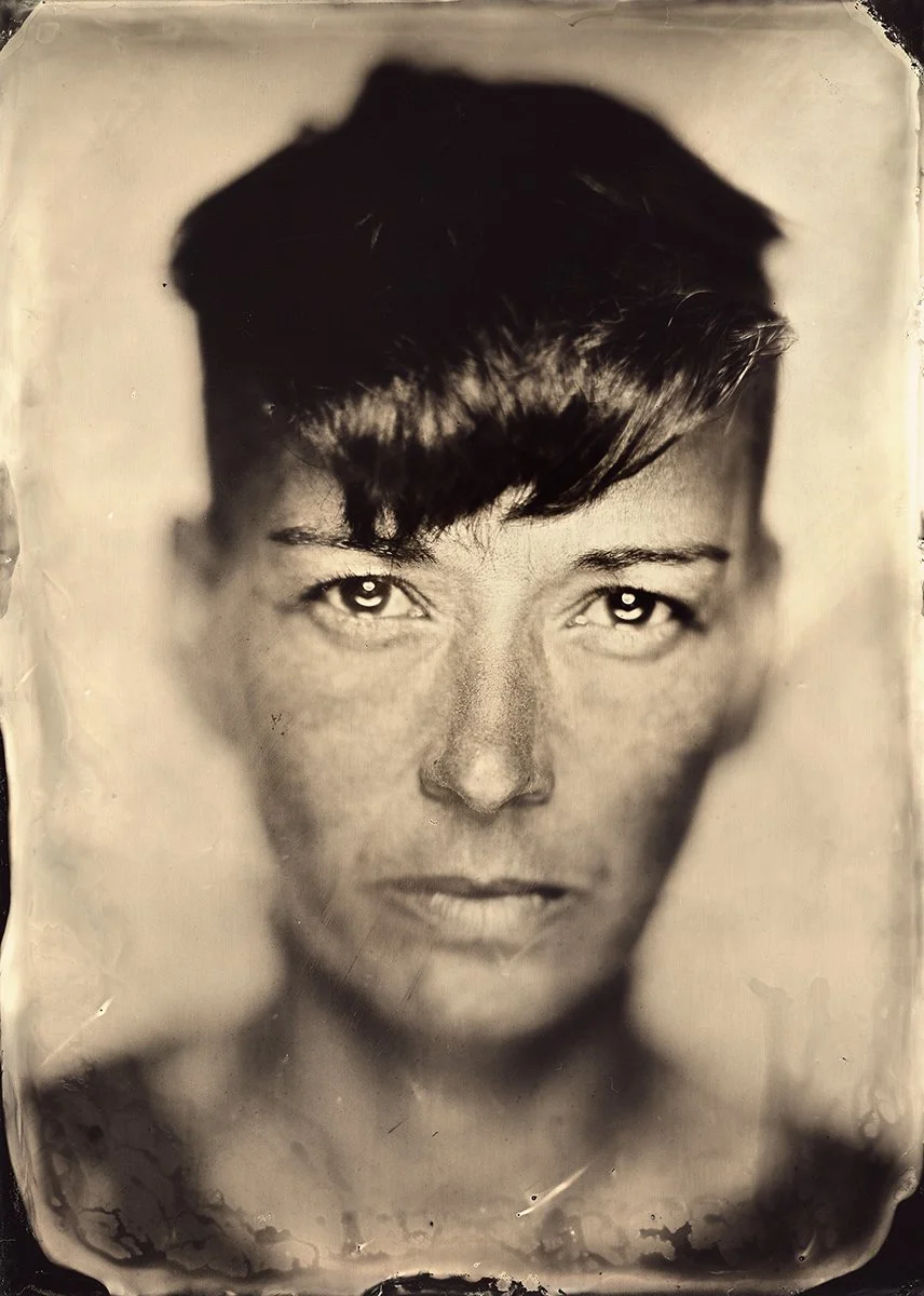 Audrey - 13x18 Tintype