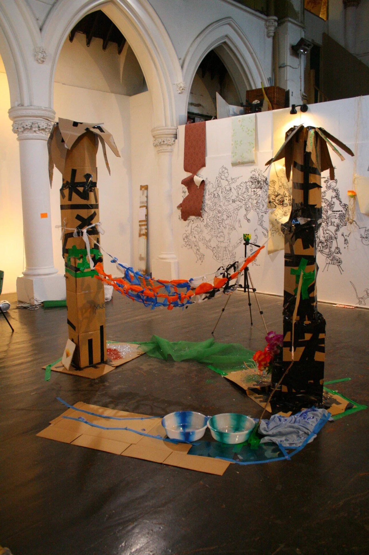 Pristine beach retreat  - 2009, site specific installation for 'Idle follies'